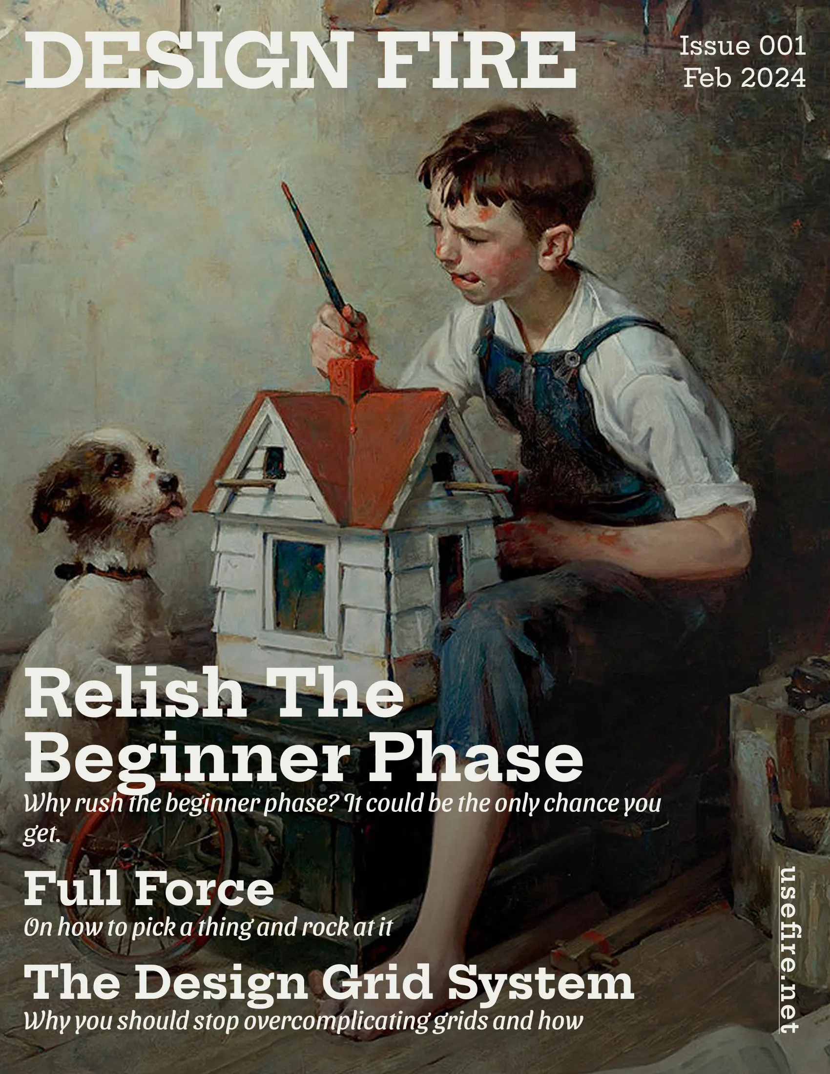 Fictional design magazine issue 001