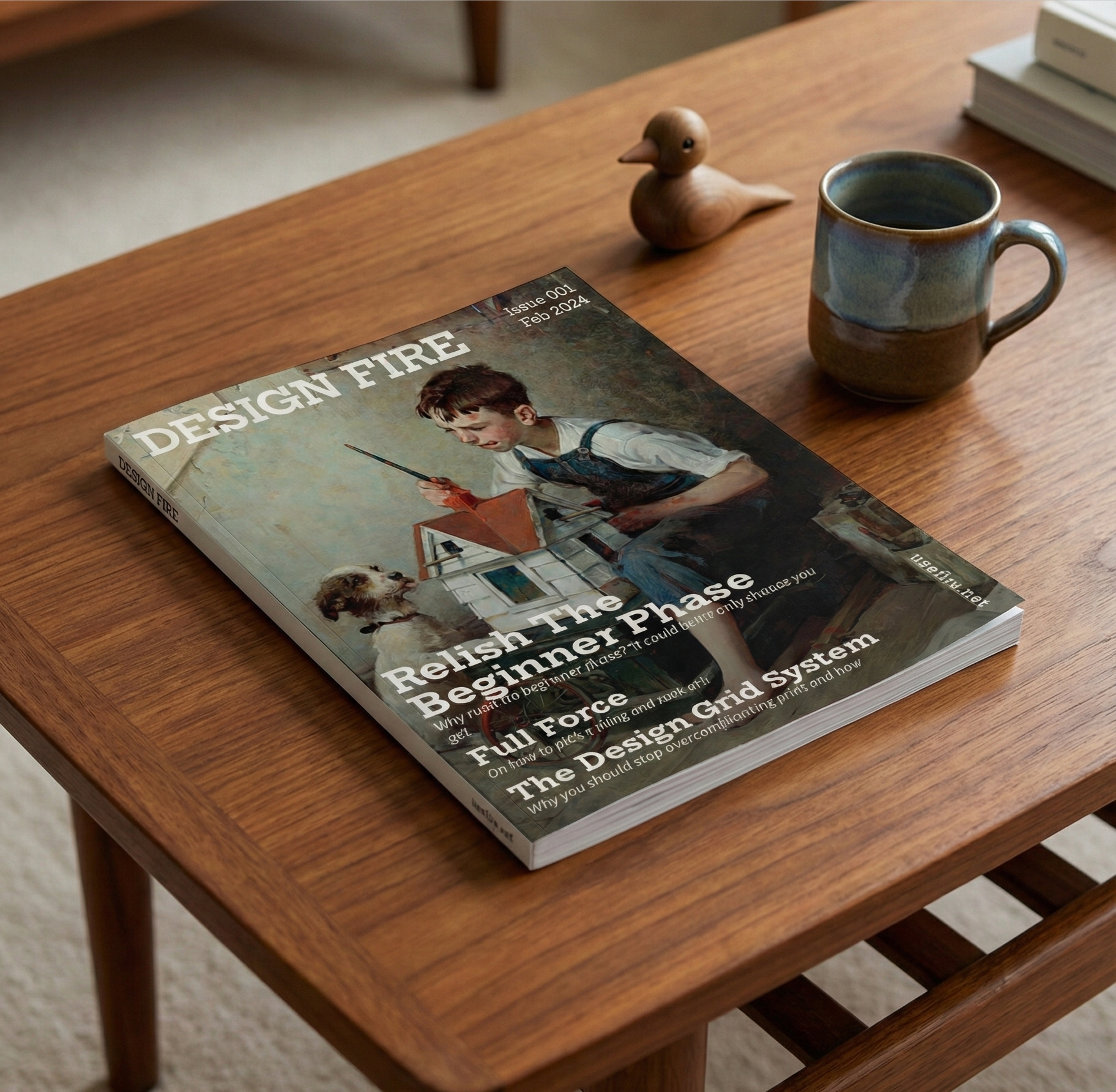 Fictional design magazine issue 001